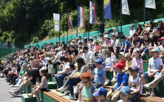 U Visokom održana manifestacija 'Sportske zvijezde za djecu bez roditelja'